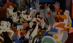 El Hermano Blas y otros Dibus en Who Framed Roger Rabbit.