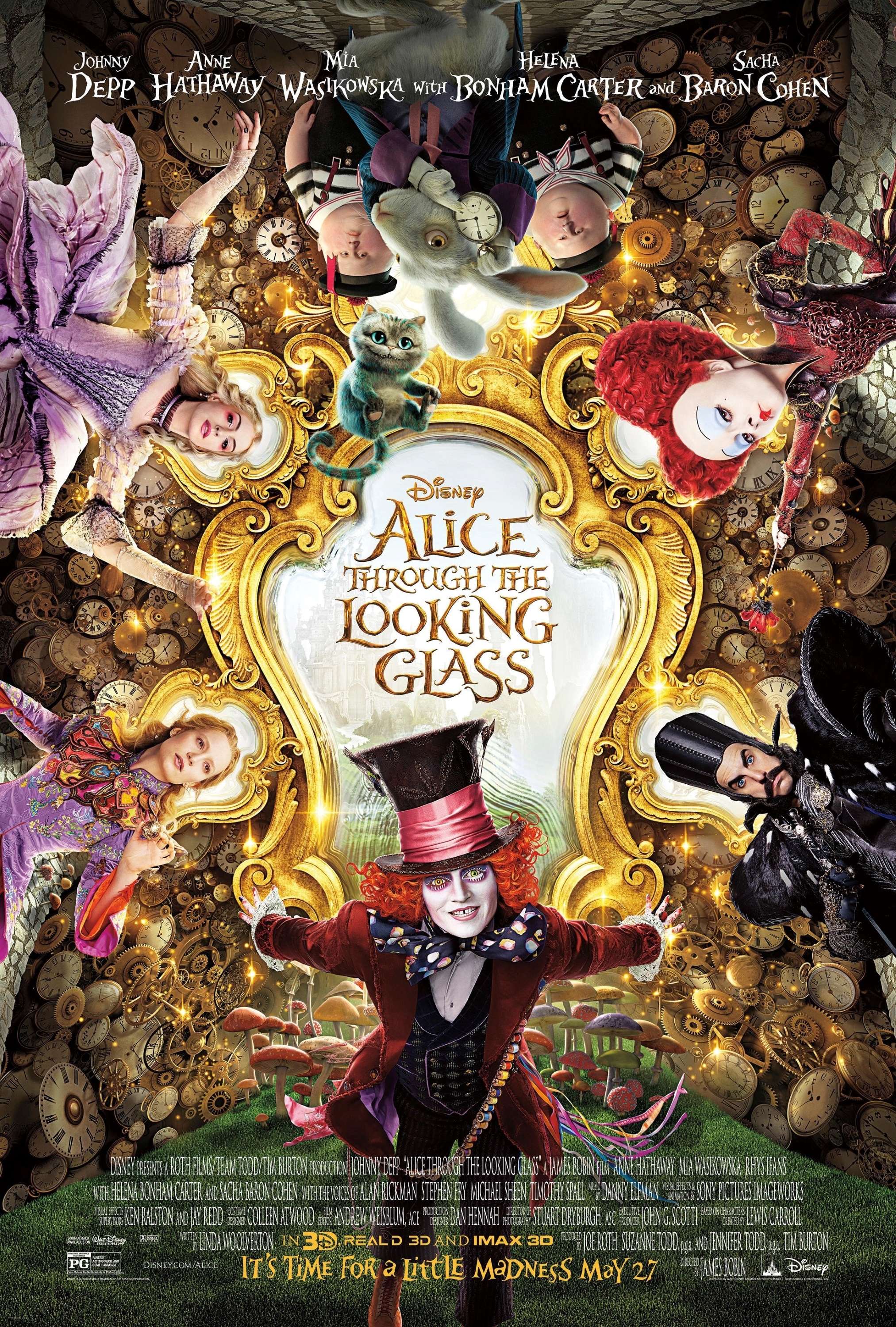  Disney Store Alice Through the Looking Glass Limited