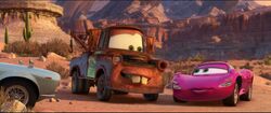 Cars 2 Holley and Tow-Mater