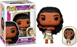 1162. Moana (Sepia Metallic, with Pin Bundle) (Ultimate Princess Series) (2022 Funko Shop Exclusive)