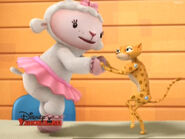 Lambie and rita dancing