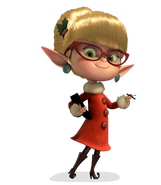 Miss Holly, an elf in the Prep & Landing series