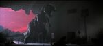 The live-action T. rex in My Science Project