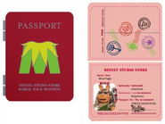 Passport pin piggy