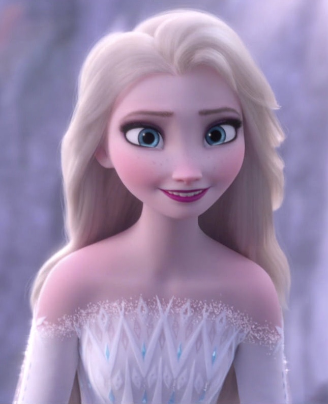 Disneys Frozen 2 Elsa Hair Down Version WIP by KingOfSnow on DeviantArt