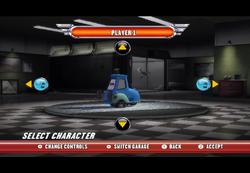 Guido in Cars: Race-O-Rama.