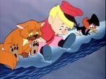 Peter, Sasha and Ivan "mourning" over Sonia