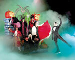 The Disney Villains with Jack Skellington in Disney On Ice