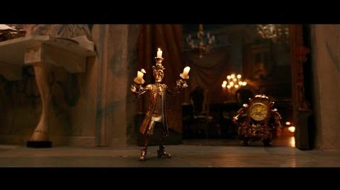 "Lumiere Plots Romance" Clip - Disney's Beauty and the Beast