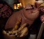 Big Pig in Pirates of the Caribbean.jpg (617 KB) The Big Pig in Pirates of the Caribbean (1996-2006)