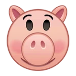 Hamm's emoji for Disney Emoji Blitz