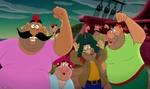 The Pirate Crew in Return To Neverland