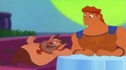 Phil with Hercules in House of Mouse.