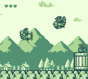 Gameplay from the Game Boy version
