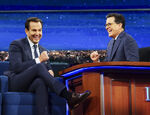 Will Arnett visiting The Late Show with Stephen Colbert in September 2016.