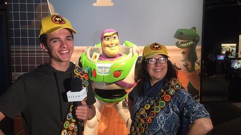 A Scavenger Hunt with Brent Rivera at The Science Behind Pixar Exhibit Pixar LIVE
