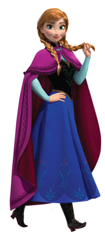 Frozen Princesa Anna Saia Cintilante