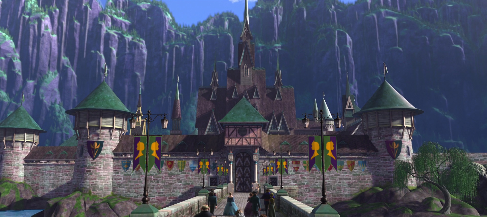 frozen two castle walmart
