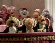 Pops with his fellow Muppet Show seniors in The Muppets: A Celebration of 30 Years