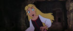 Eilonwy finds Taran playing with his sword