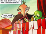 King Candy in the Malaysian graphic novel