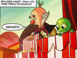 King Candy in the Malaysian graphic novel.