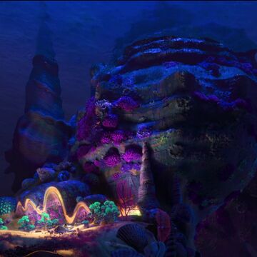 Tamatoa S Lair Disney Wiki Fandom