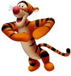 Tigger in Kingdom Hearts.