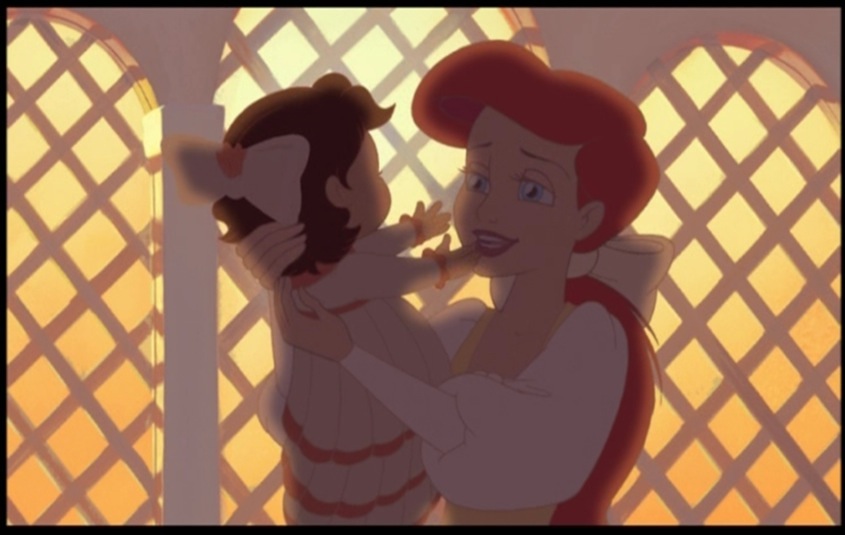 prince eric and ariel baby