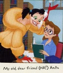 Cruella3.jpg (212 KB) A younger Cruella with a younger Anita "Disney: The Villain Files'"