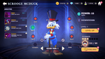 Scrooge McDuck in Disney Sorcerer's Arena