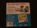 Back of cover 1986 Disney Read-Along tape editions (Fluppy Dogs version)