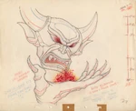 A clean-up animation drawing by Bill Tytla.