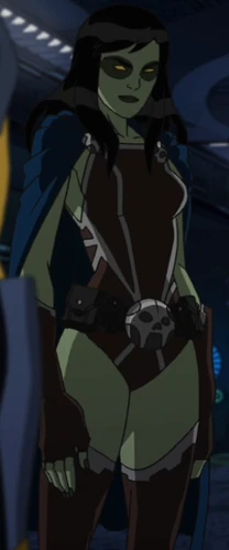 gamora y señor de las estrellas