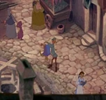 Cameo de Bella en The Hunchback of Notre Dame.