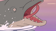 Tara, after Merian's feet get stuck in her blowhole.