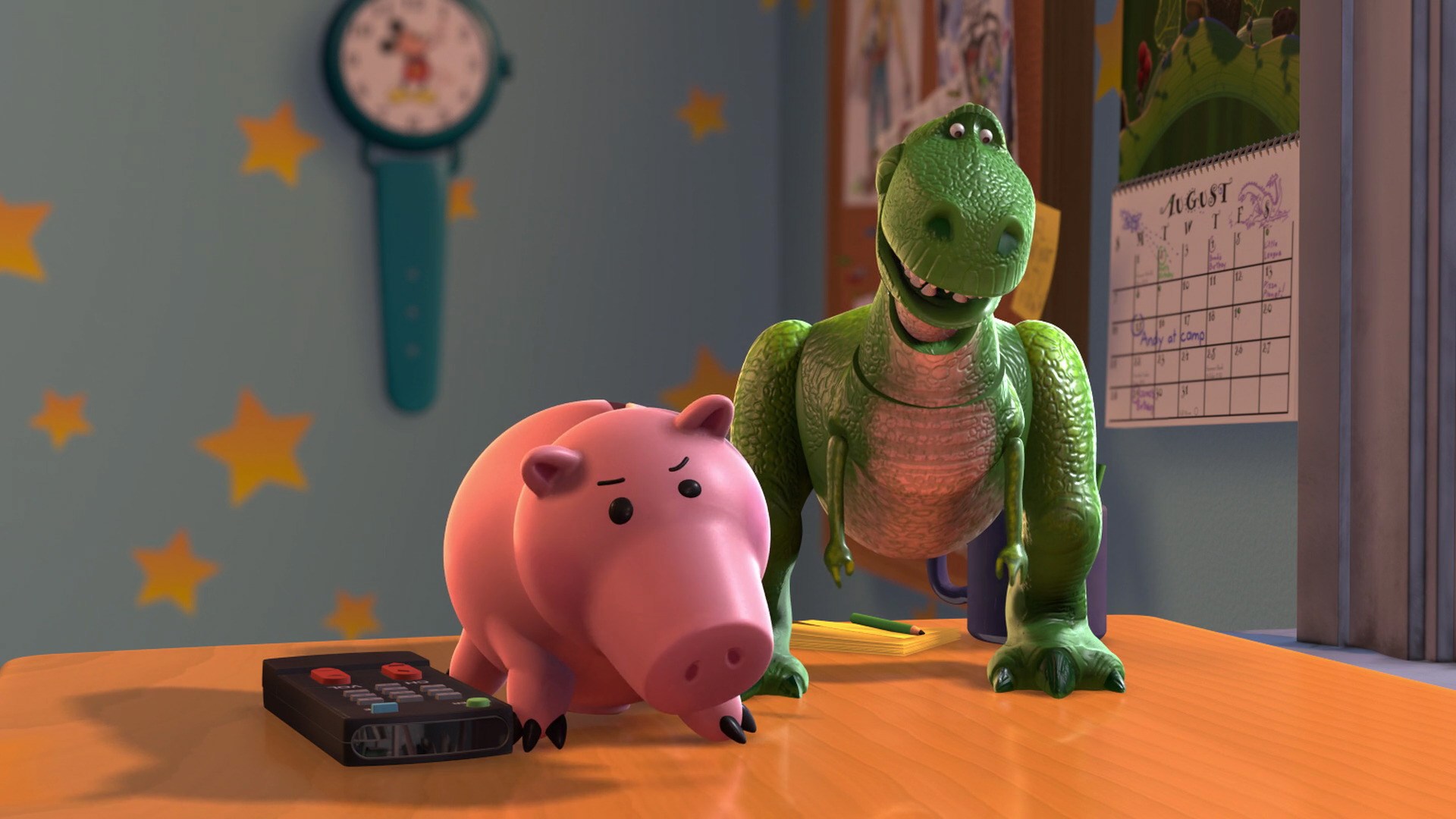 What's the pig's deals name on toy story