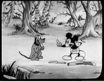 Pluto became Mickey's dog and his name in The Moose Hunt