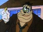 Pete went crazy in "Goodbye Mr. Goofy" on Goof Troop