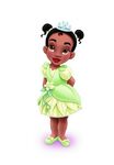 Tiana as a toddler