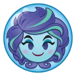 Madame Leota's emoji for Disney Emoji Blitz