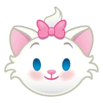 Marie's emoji for Disney Emoji Blitz