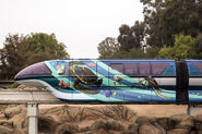 Finding Nemo Monorail Overlay