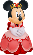 Queen Minnie in Kingdom Hearts II