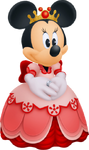 Queen Minnie in Kingdom Hearts II