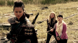 Once Upon a Time - 2x02 - We Are Both - Mulan, Emma and Mary Margaret.png