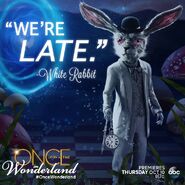 Once Upon a Time in Wonderland - We're Late - Quote