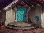 Front door of Geppetto's Workshop