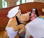 Pluto in Goofy's Kitchen