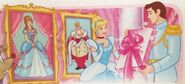 Queen in Cinderella comic from Princess Magazine